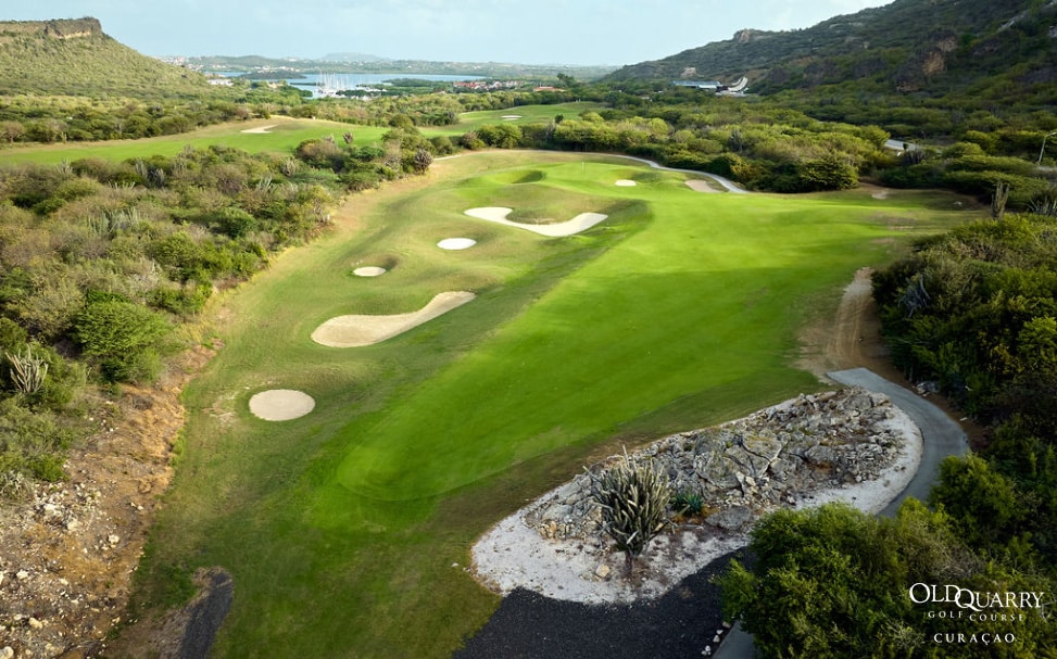 Old Quarry Golf Course Curacao - Hole 4